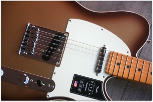 FENDER "American Ultra Telecaster, Mocha Burst, Maple"