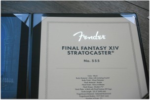 FENDER "FINAL FANTASY XIV Stratocaster"