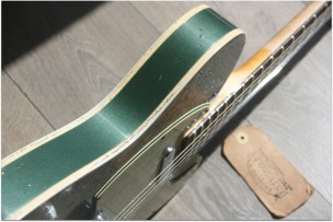 Fender "Limited Edition Custom Shop LTD '60 Telecaster Custom Heavy Relic, Aged Sherwood Green Metallic over Sunburst"