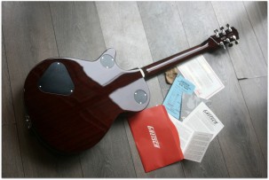 GRETSCH ":G6128T Players Edition Jet DS with Bigsby Rosewood Fingerboard, Black"