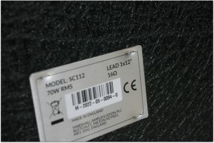 MARSHALL "SC112"