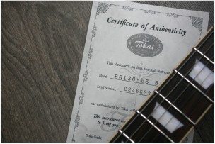 TOKAI "SG 136 B5 Black" Made In Japan