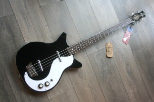 DANELECTRO "59 DC Long Scale Bass, Black"