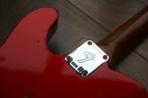 Fender "Custom Shop 1969 Roasted Tele Relic Aged Candy Apple Red" 3, 54 KG