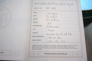 Maybach "Lester Pelham Blue 59 Aged" 3, 3 Kilograms, HARDCASE