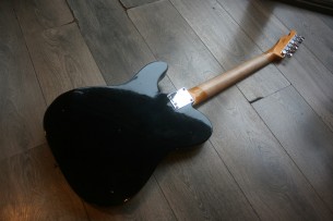 FENDER "Custom Shop '68 Tele Thinline Journeyman Relic, Aged Black"