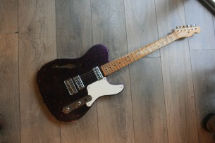 Fender " Custom Shop Limited Edition Caballo Tono Ligero Relic, Aged Magenta Sparkle"