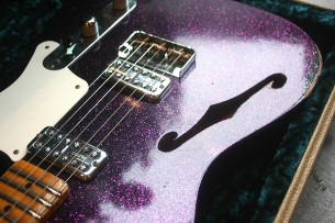 Fender " Custom Shop Limited Edition Caballo Tono Ligero Relic, Aged Magenta Sparkle"