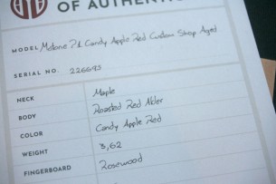 MAYBACH "Motone P1 Candy Apple Red Custom Shop Aged"