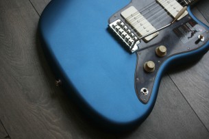FENDER "American Performer Jazzmaster,Satin Lake Placid Blue, Rosewood" GIG BAG, 3, 67 KG