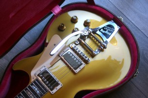 GIBSON "Custom Shop '57 Les Paul Goldtop w/ Bigsby " 4, 27 KG