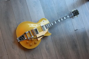 GIBSON "Custom Shop '57 Les Paul Goldtop w/ Bigsby " 4, 27 KG