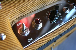 Fender "57 Custom Champ Lacquered Tweed"