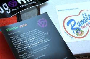 ANALOG ALIEN "Rumble Seat (OverDrive/Delay/Reverb Pedal)"