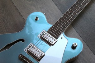 GRETSCH "G5622T-140 Electromatic 140th Double Platinum Anniversary Center Block in Two Tone Stone Pearl Platinum with Bigsby"
