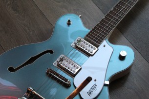 GRETSCH "G5622T-140 Electromatic 140th Double Platinum Anniversary Center Block in Two Tone Stone Pearl Platinum with Bigsby"