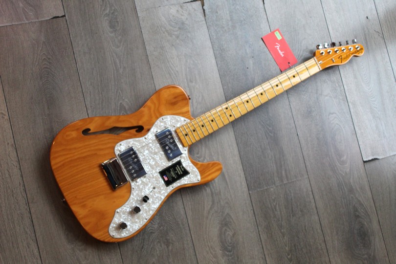 FENDER "American Vintage II 1972 Telecaster Thinline, Aged Natural, Maple"