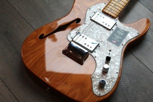 FENDER "American Vintage II 1972 Telecaster Thinline, Aged Natural, Maple"