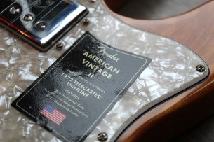 FENDER "American Vintage II 1972 Telecaster Thinline, Aged Natural, Maple"