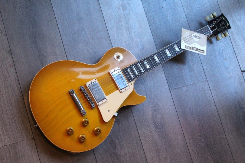 GIBSON "Custom Shop1958 Les Paul Reissue VOS , Lemon Burst" 3, 95 KG