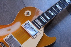 GIBSON "Custom Shop1958 Les Paul Reissue VOS , Lemon Burst" 3, 95 KG