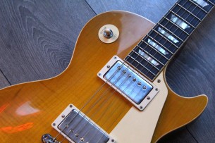 GIBSON "Custom Shop1958 Les Paul Reissue VOS , Lemon Burst" 3, 95 KG