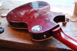 GIBSON "Custom Shop1958 Les Paul Reissue VOS , Lemon Burst" 3, 95 KG