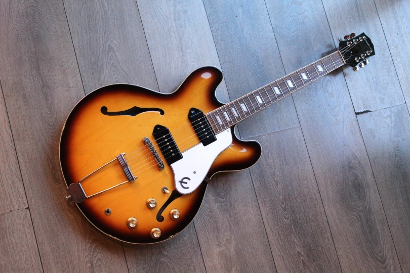 EPIPHONE "Casino Vintage Sunburst USA Collection" HARDCASE
