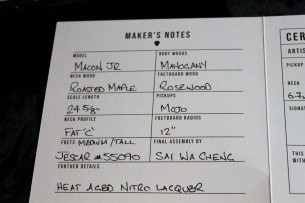 Patrick James Eggle "Macon JR Heat Aged Nitro Laquer" HARDCASE