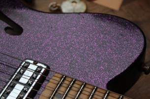 Fender " Custom Shop Limited Edition Caballo Tono Ligero Relic, Aged Magenta Sparkle"