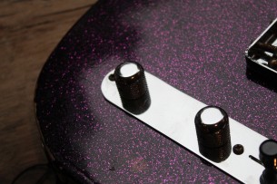 Fender " Custom Shop Limited Edition Caballo Tono Ligero Relic, Aged Magenta Sparkle"