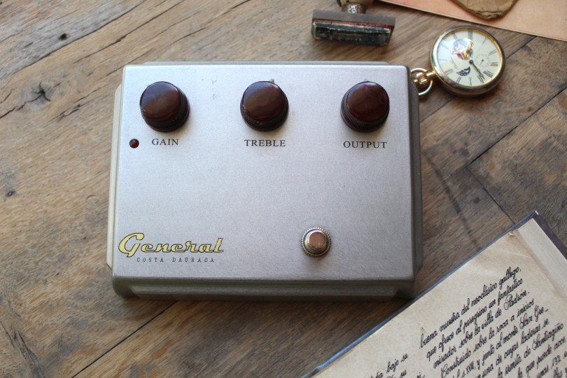 GENERAL "Retroclone GVT Pro Overdrive Silver"