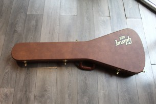 GIBSON " Flying V Ebony Made In USA, 2015 Japan Limited Reissue" HARDCASE, PAPERS