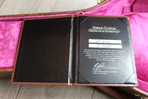 GIBSON "Custom Shop 1957 Les Paul Goldtop Reissue, Dark Back" HARDCASE, PAPERS, 4,37 KG