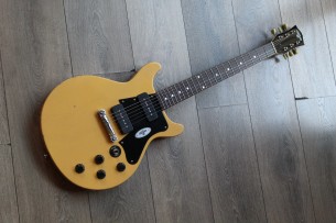 MAYBACH "Lester JR Double Cutaway 2 P-90 Special TV Yellow" HARDCASE, 3, 00 KG