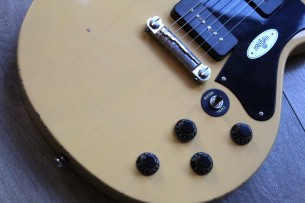 MAYBACH "Lester JR Double Cutaway 2 P-90 Special TV Yellow" HARDCASE, 3, 00 KG