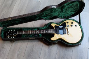 MAYBACH "Lester JR Double Cutaway 2 P-90 Special TV Yellow" HARDCASE, 3, 00 KG