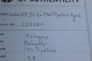 MAYBACH "Lester JR Double Cutaway 2 P-90 Special TV Yellow" HARDCASE, 3, 00 KG