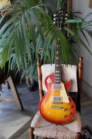 GIBSON " Custom Shop Historic Collection 1958 Les Paul Standard Reissue Washed Cherry Sunburst" HARDCASE , 3, 72 KG