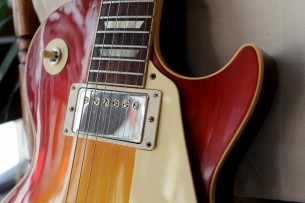 GIBSON " Custom Shop Historic Collection 1958 Les Paul Standard Reissue Washed Cherry Sunburst" HARDCASE , 3, 72 KG