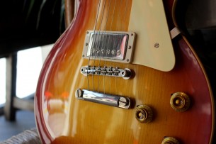 GIBSON " Custom Shop Historic Collection 1958 Les Paul Standard Reissue Washed Cherry Sunburst" HARDCASE , 3, 72 KG