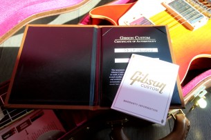 GIBSON " Custom Shop Historic Collection 1958 Les Paul Standard Reissue Washed Cherry Sunburst" HARDCASE , 3, 72 KG