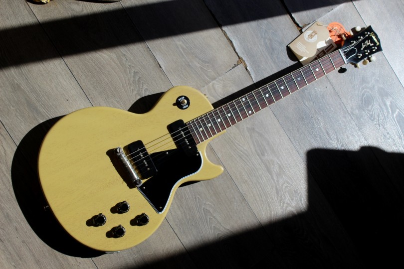 GIBSON "Custom Shop 1957 Les Paul Special Single Cut Reissue TV Yellow" HARDCASE, 3,56 KG