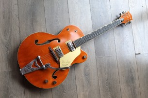 GRETSCH "G6120T-BSSMK Brian Setzer Signature Nashville Hollow Body '59 "Smoke" with Bigsby Ebony Fingerboard Smoke Orange"