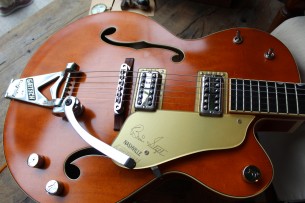 GRETSCH "G6120T-BSSMK Brian Setzer Signature Nashville Hollow Body '59 "Smoke" with Bigsby Ebony Fingerboard Smoke Orange"