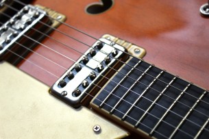 GRETSCH "G6120T-BSSMK Brian Setzer Signature Nashville Hollow Body '59 "Smoke" with Bigsby Ebony Fingerboard Smoke Orange"