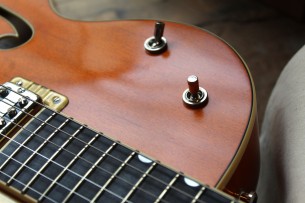 GRETSCH "G6120T-BSSMK Brian Setzer Signature Nashville Hollow Body '59 "Smoke" with Bigsby Ebony Fingerboard Smoke Orange"