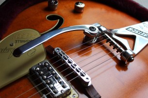 GRETSCH "G6120T-BSSMK Brian Setzer Signature Nashville Hollow Body '59 "Smoke" with Bigsby Ebony Fingerboard Smoke Orange"