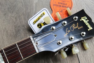 GIBSON "Custom Shop 1957 Les Paul Goldtop Reissue, Dark Back" HARDCASE, PAPERS, 4,37 KG