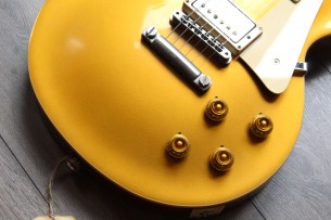 GIBSON "Custom Shop 1957 Les Paul Goldtop Reissue, Dark Back" HARDCASE, PAPERS, 4,37 KG